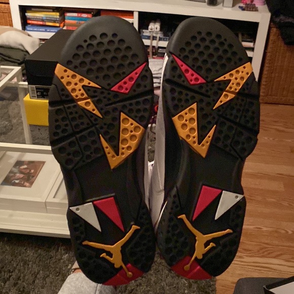 Out of the box - Air Jordan 7 Retro - Cardinals (Men’s/Kids 4.5, Women’s 6) - Picture 6 of 8